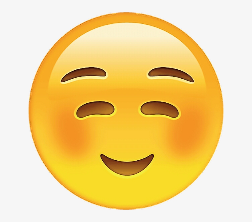 Cute Idontknow Emoji Whatsapp Emoticon Transparente - Smiling Face Emoji Png, transparent png #156203