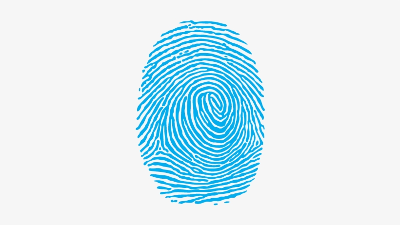 Finger Prints Png Clip Art Freeuse - Fingerprint Free Vector, transparent png #156300