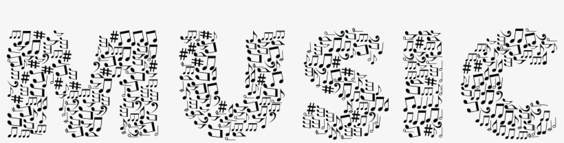 Jpgpngepsaisvg - Music Black And White, transparent png #156324
