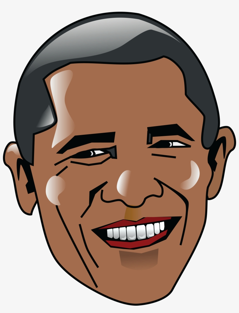 Free Clipart Of Barack Obama - Covfefe 2: Electric Boogaloo (black/white Edition):, transparent png #156423