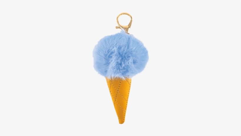 Picture Of Ice Cream Furry Pom-pom Clip - Ice Cream, transparent png #156506