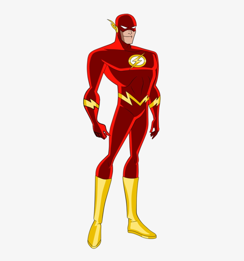 The Flash Desenho Png - Flash Barry Allen Dcau, transparent png #156694