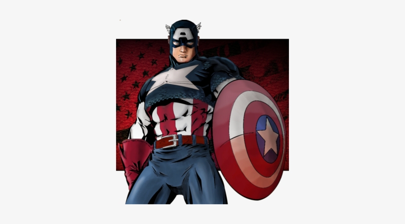 Share This Image - Captain America Cartoon, transparent png #156810