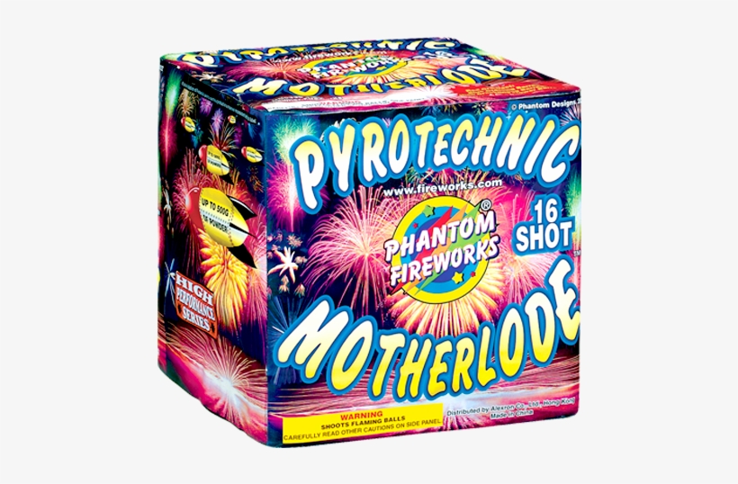 Phantom Fireworks® Pyrotechnic Motherlode, 16 Shot - Fireworks, transparent png #156933