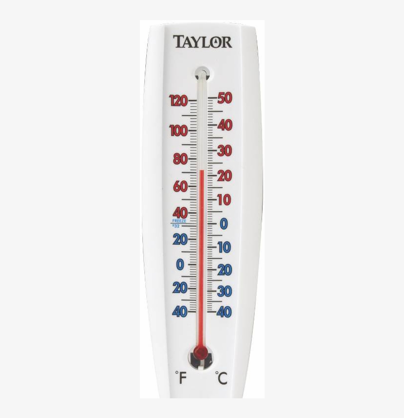 Taylor 5153 - Window Thermometer W/ White Plastic Back,, transparent png #156959