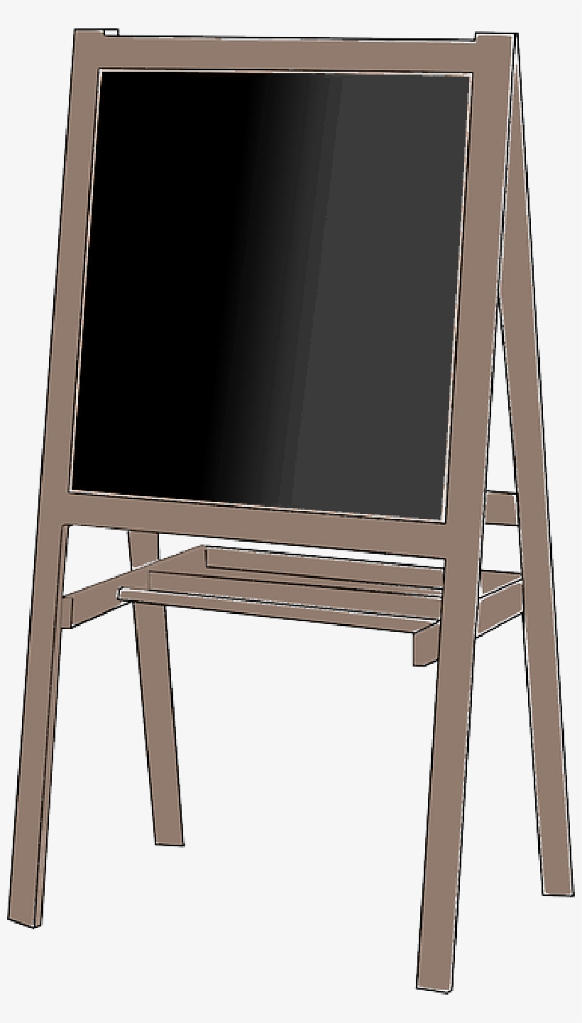 Mb Image/png - Chalkboard On Easel Png, transparent png #157383