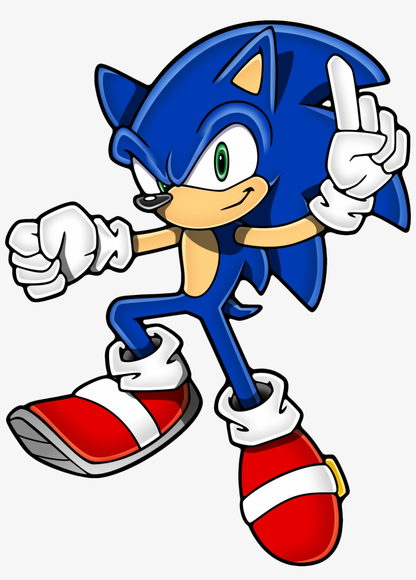 Sonic The Hedgehog Clipart Channel - Draw Sonic Channel Style 2018, transparent png #157601