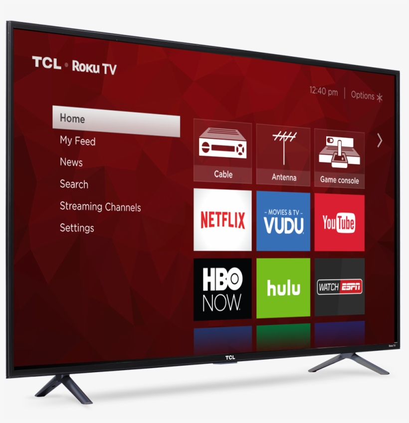 Tcl S Series 43s405 - 43" Led Smart Tv - 4k Ultrahd, transparent png #157641