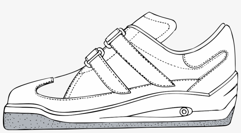 Shoe Clipart Snicker - Shoe Clip Art, transparent png #157731