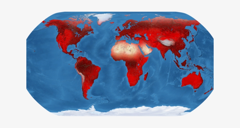 Photo1of2 - Watercolor World Map 1, transparent png #157970