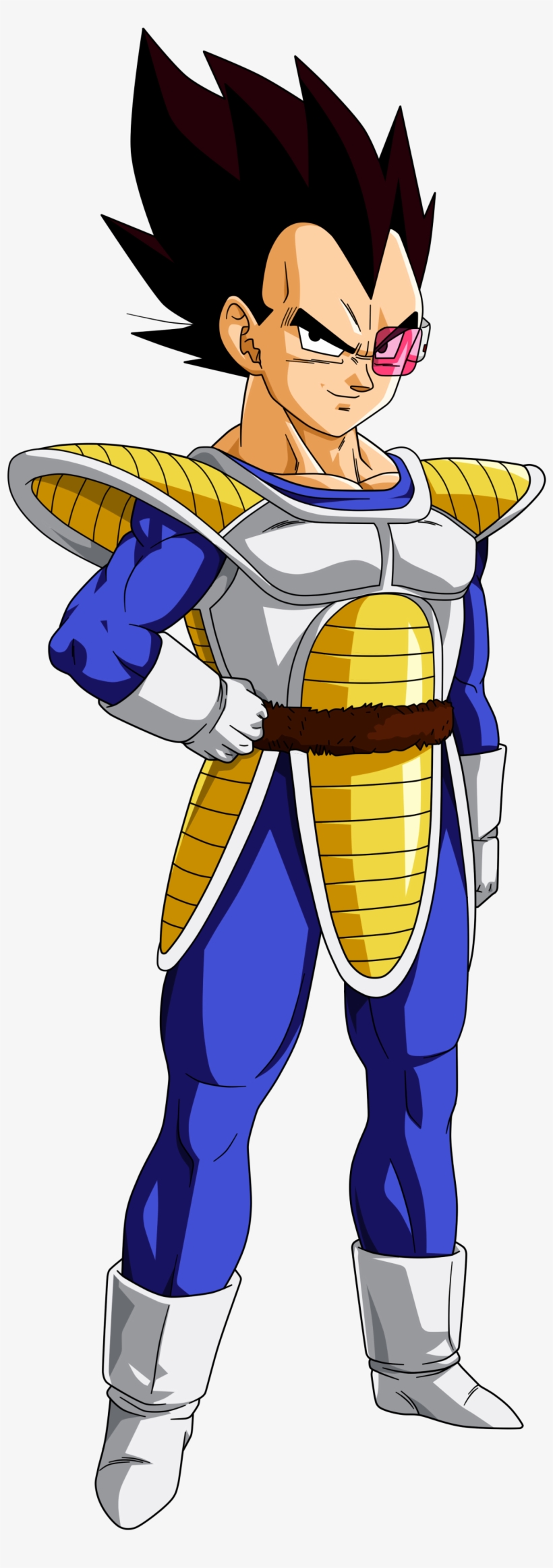 Sayian Saga Vegeta - Dragon Ball Vegeta Scouter, transparent png #158204