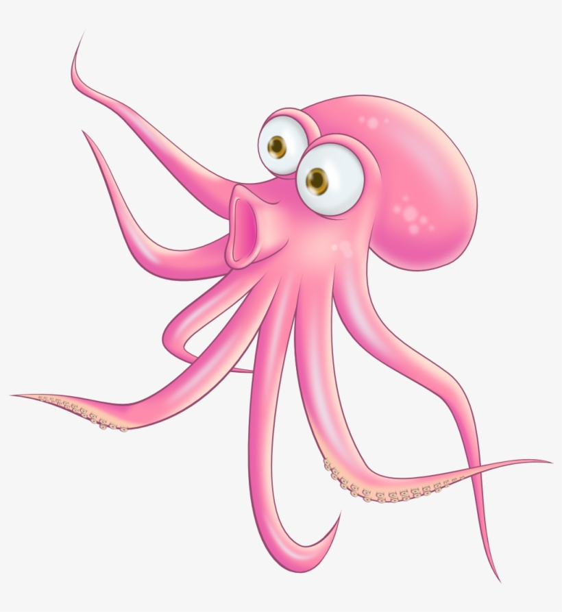 Octopus Png Clipart - Octopus Funny Png, transparent png #158322