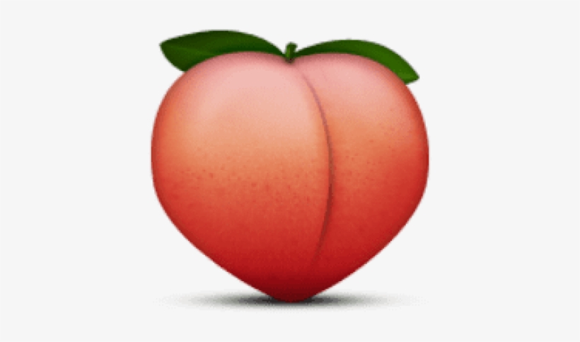 Free Png Ios Emoji Peach Png Images Transparent - Peach Emoji Png Transparent, transparent png #158417