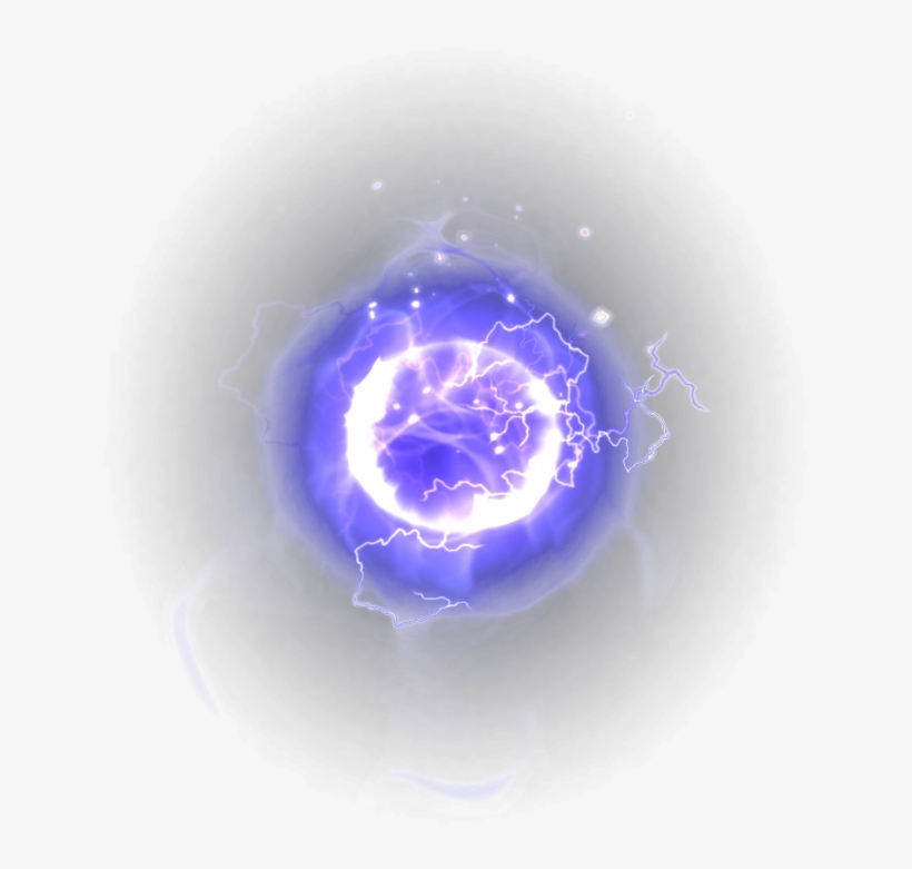 Sparks - Lightning Ball Png, transparent png #158544
