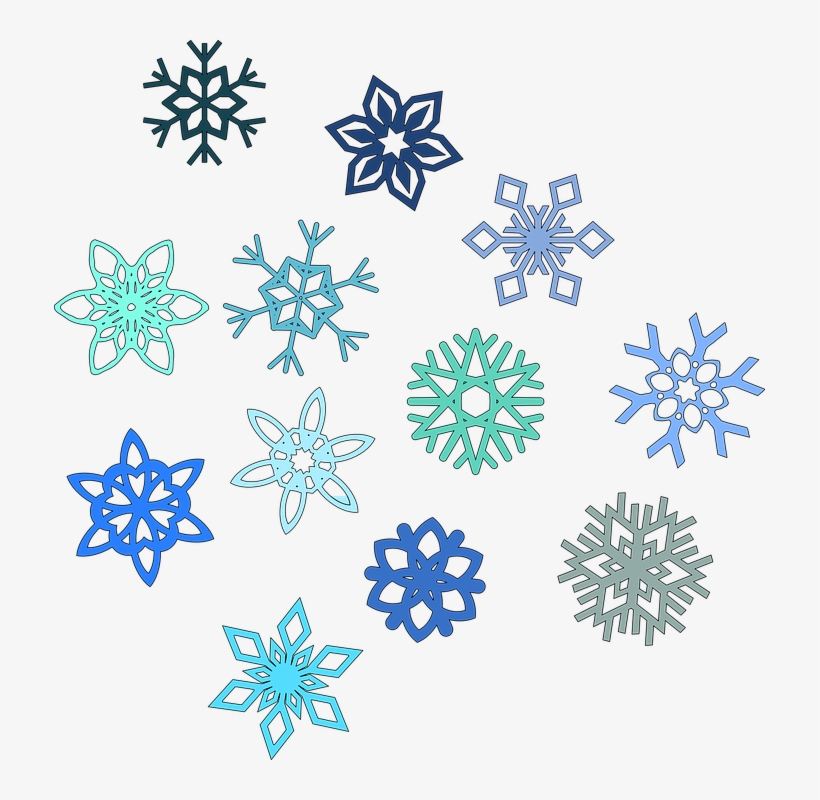 Snowflake Hexagon Snow - Snowflake Clipart, transparent png #158738