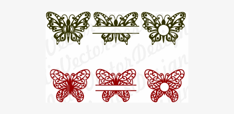 Filigree Butterflies, Butterfly Cut Files, Butterfly - Butterfly, transparent png #158758