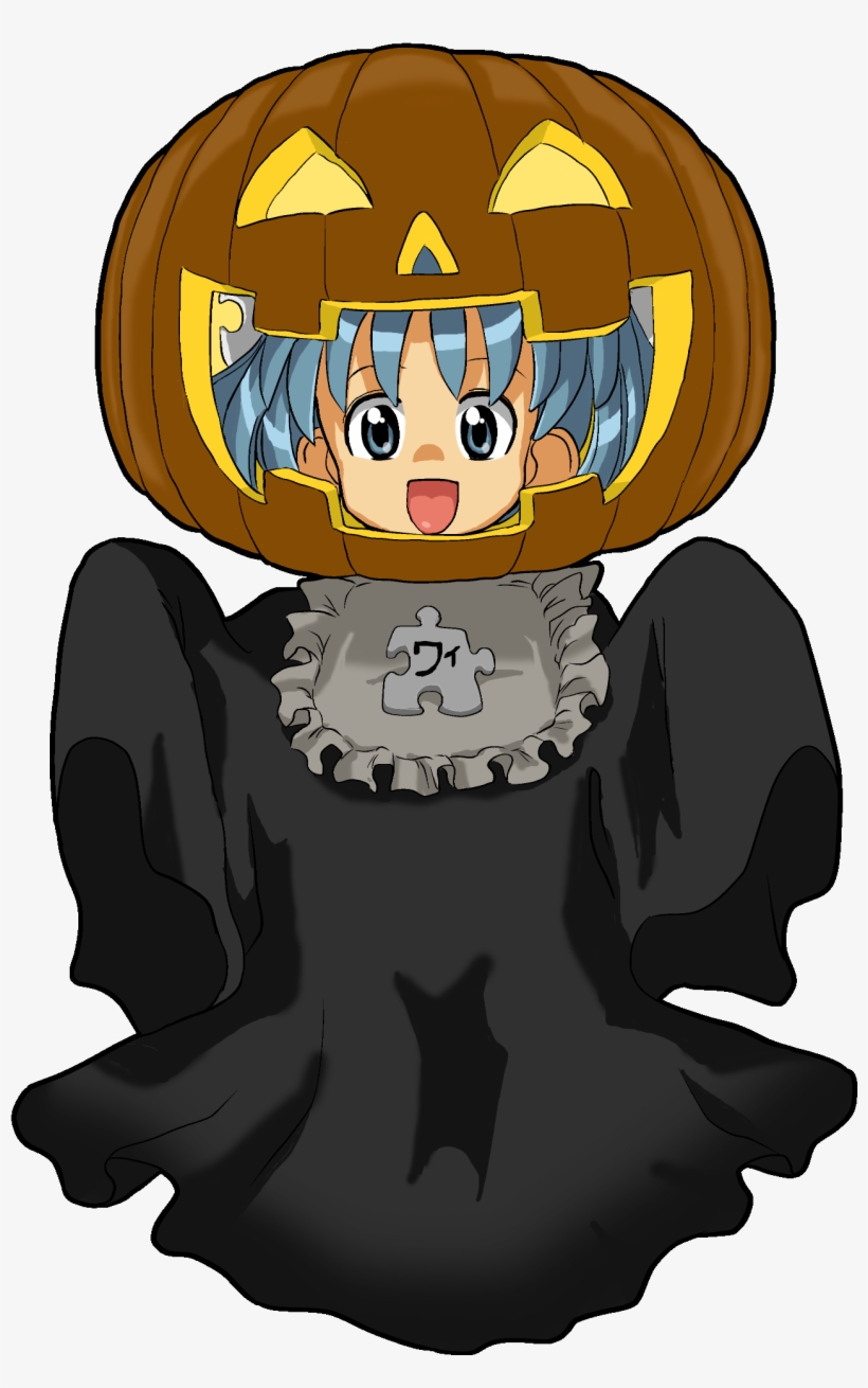 Wikipe-tan Dressed In A Halloween Costume - Halloweenpng Hd, transparent png #158922