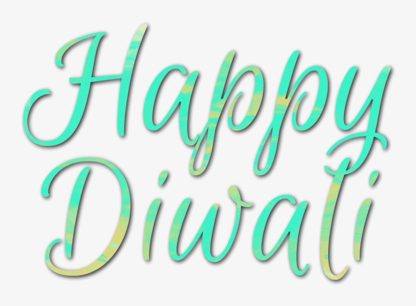 Happy Diwali Text Writing Png Hd Photo - Rosa Häschen Mit Ostern-korb Und Farbigen Eiern Karte, transparent png #159094