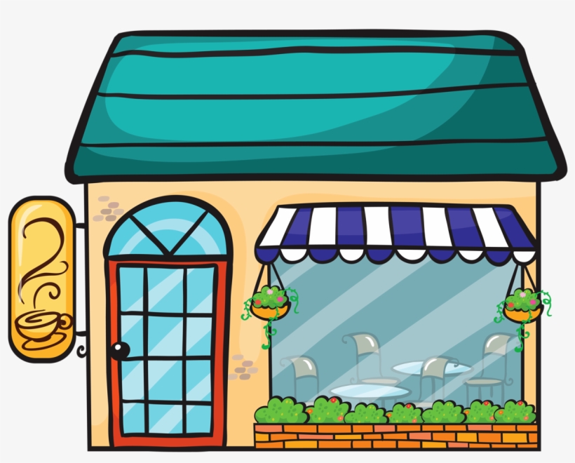 Album - Cartoon Shops, transparent png #159323
