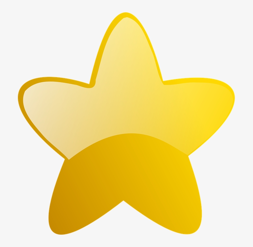 Gold Stars Clipart - Estrela Do Pequeno Principe, transparent png #159348