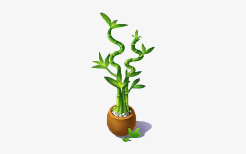 Bending Bamboo - Flowerpot, transparent png #159370