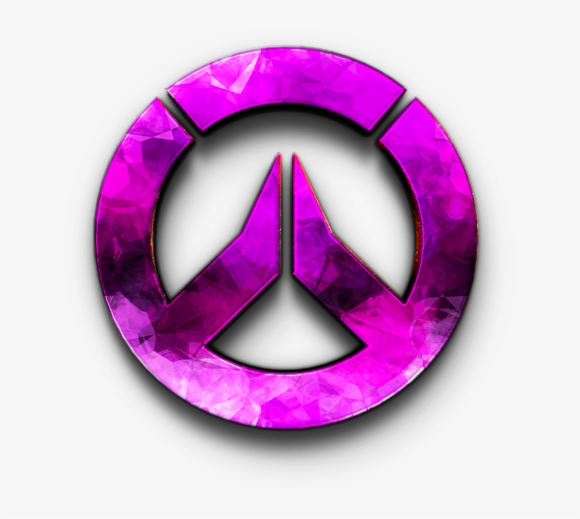 Overwatch Logo Pink Transparent, transparent png #159478