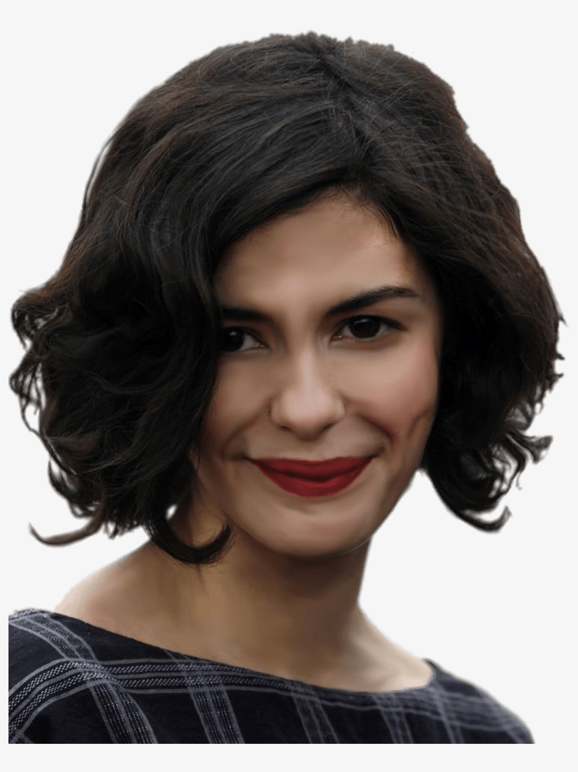 Audreu Tautou Red Lips Png - Coco Chanel Hairstyle, transparent png #159746