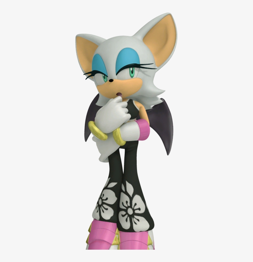 Freeriders Rouge-thinking - Rouge The Bat Sonic Free Riders, transparent png #159791