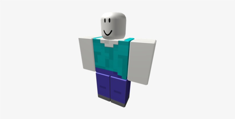 Minecraft Transparent Steve - Roblox Playtime Pants, transparent png #159797