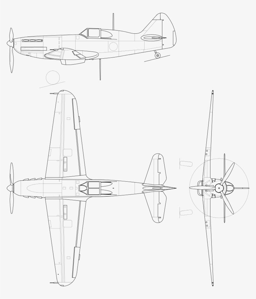 Png Library Download Dewoitine D French Fighter Wwii - Lavochkin La-150, transparent png #1500105