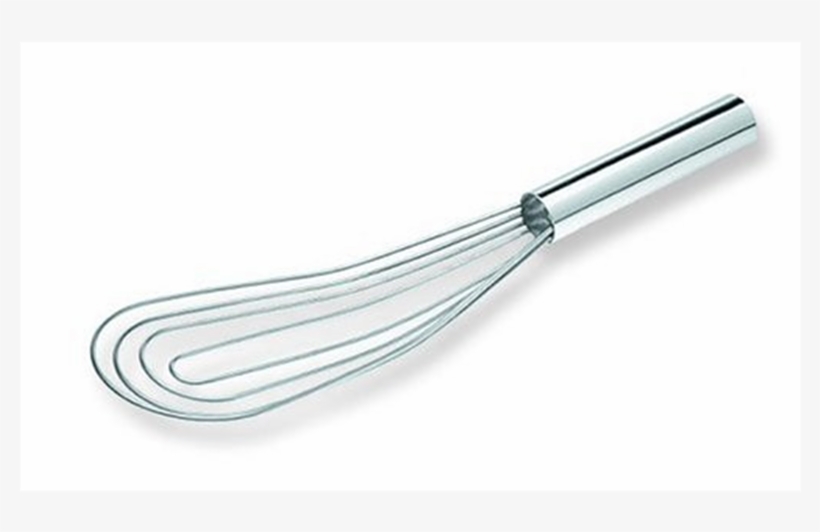12 Inch Stainless Steel Flat Wire Whip - Glyby Flat Roux/gravy Whip 12-inch 12-inch Stainless,, transparent png #1500150