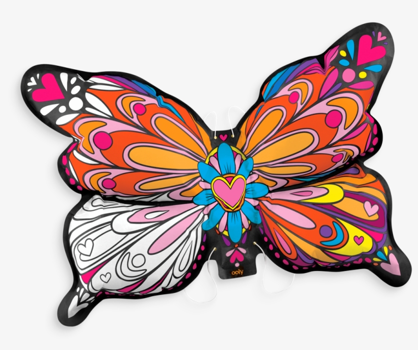 161 020 3d Colorables Dress Up Butterfly Wings O1 V=1523677145 - The Party Darling | Party Supplies, Decorations And, transparent png #1500276