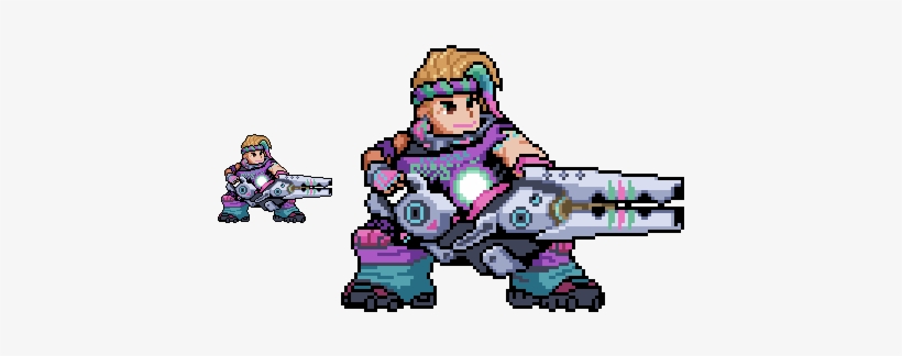 “ Overwatch Pixel Spray Edits 17/ - Zarya Pixel Spray Png, transparent png #1500314
