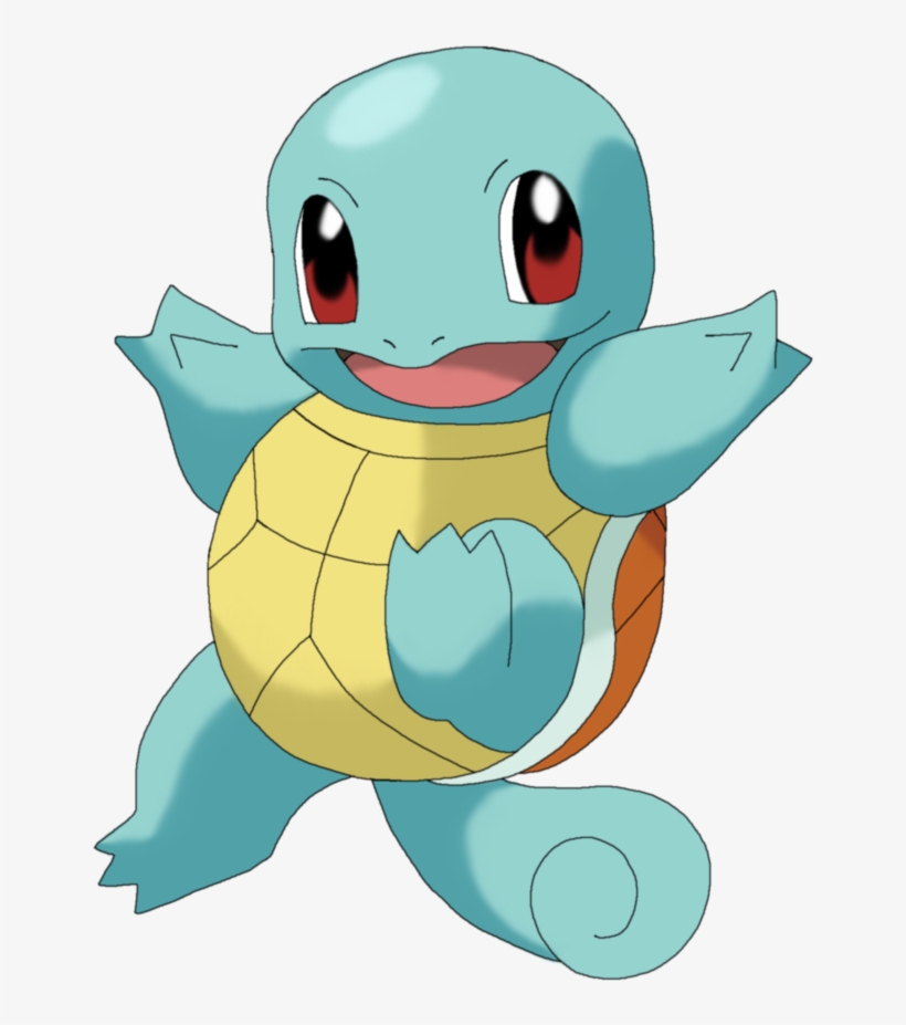 Squirtle Pokemon Png By Megbeth Royalty Free Stock - Bulbasaur Squirtle