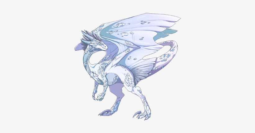 Drawn Snow Leopard Dragon Wing - Primal Eyes Flight Rising, transparent png #1500554