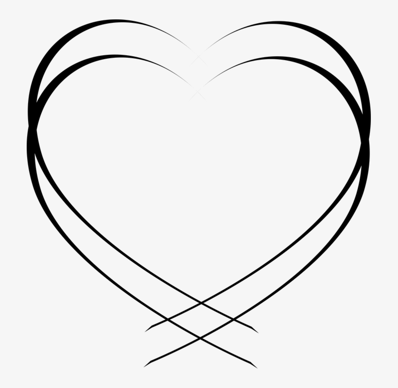White Heart Shape Png - Thought, transparent png #1500574