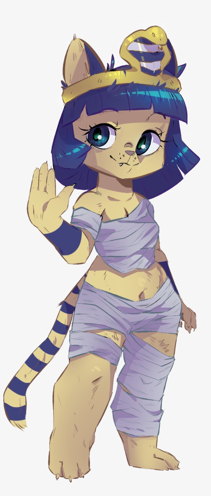 More Love For Ankha One Of My Favourite Villagers - Cartoon, transparent png #1500619