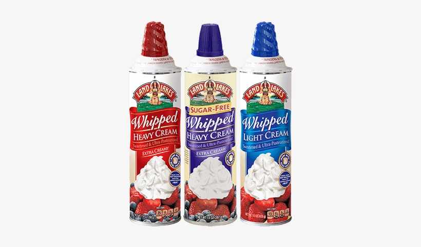 Aerosol Whipped Cream - Land O Lakes Heavy Cream, Whipped, Extra Creamy - 14, transparent png #1500665