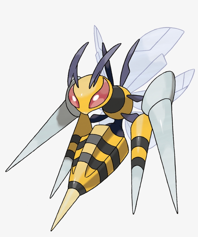 Official Art For Mega Beedrill, transparent png #1500918