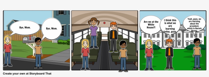 Learning About President Barack Obama - Cartoon, transparent png #1501128