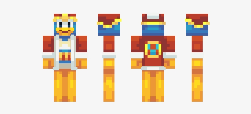 Minecraft Skin Kingdedede - Scula Skin, transparent png #1501149