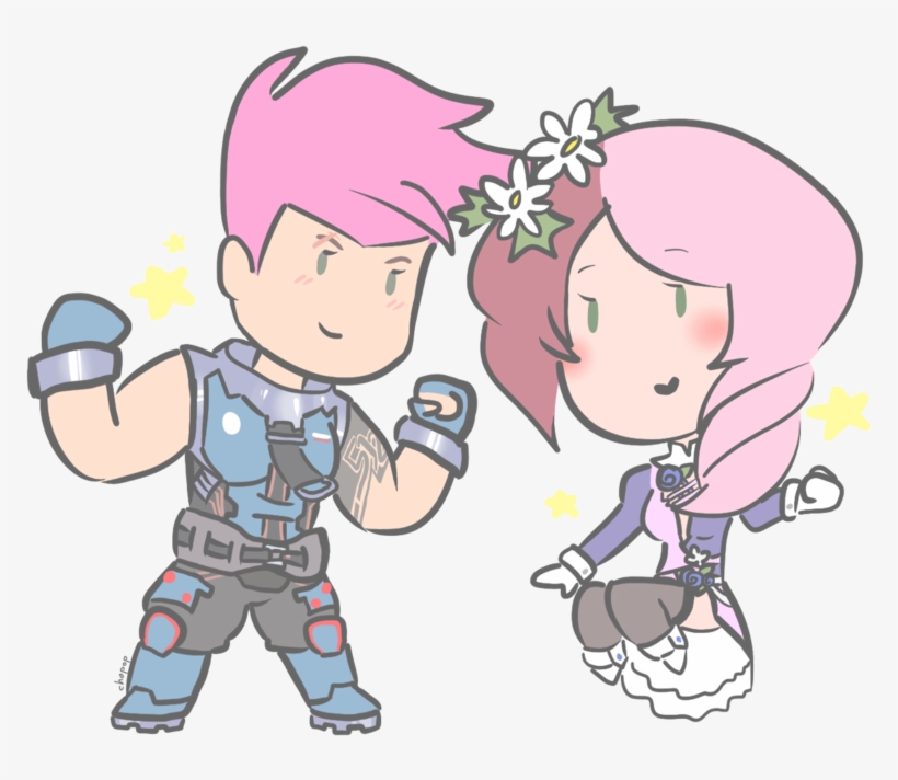 Pink And By Mikijackson On Deviantart Zarya - Video Game, transparent png #1501236