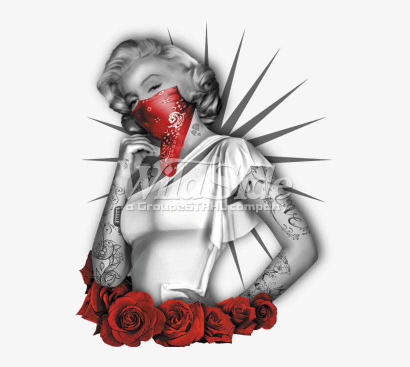 Marilyn - Gangster Roses - Gangster Png, transparent png #1501436