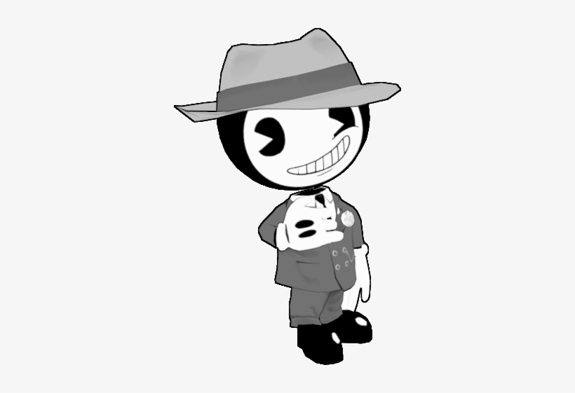 Gangster Bendy - Bendy In Nightmare Run Gangster Bendy, transparent png #1501524