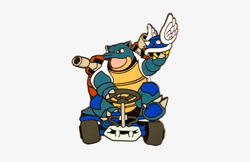 Blastoise Poke'karts Hat Pin - Hat, transparent png #1501525