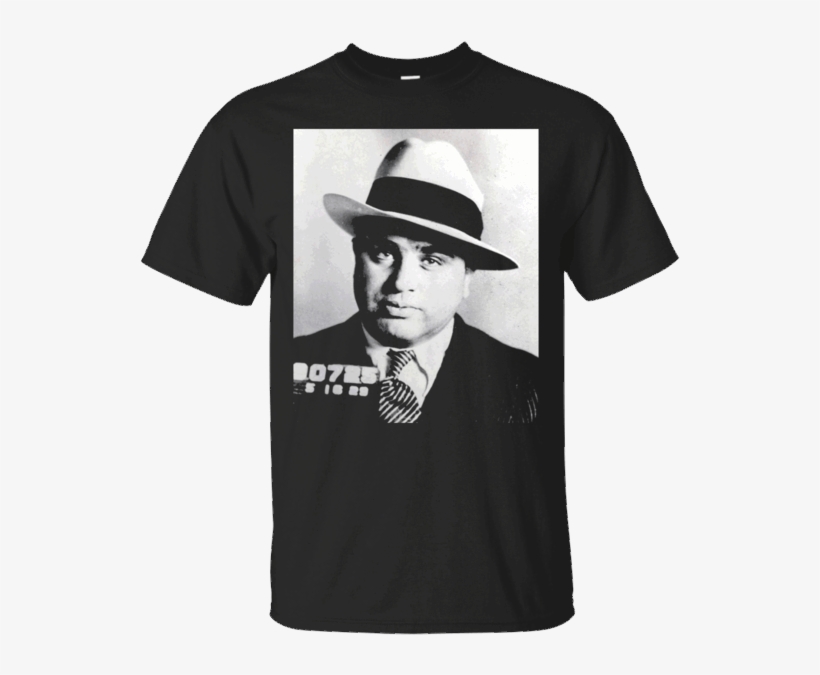 Al Capone Chicago Gangster Portrait T Shirt Https - Tom Hardy Al Capone Fonzo, transparent png #1501545