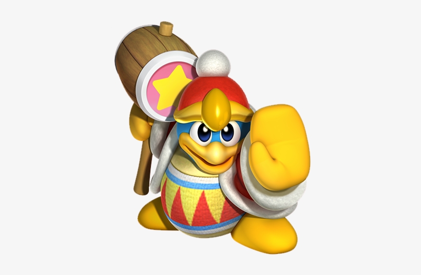 Png Black And White Library Kirby Jewel Of The Ancients - Nintendo King Dedede Amiibo (kirby Collection) 3ds,wii, transparent png #1501546