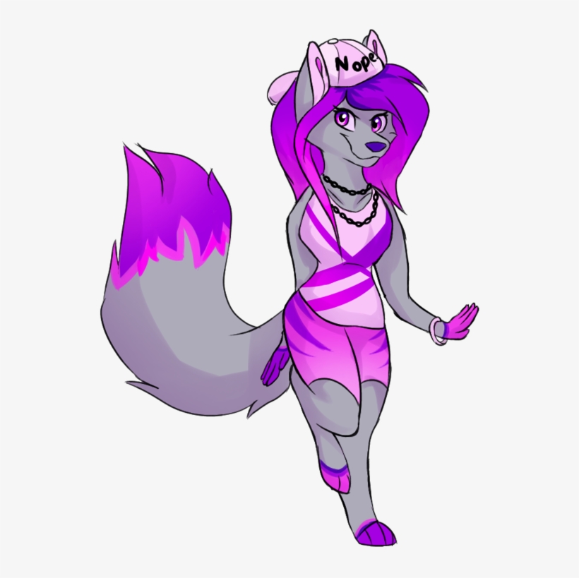 Purple Gangster Anthro Adopt By Taconoobgamer-da0xmre - Animal Jam Clans, transparent png #1501659