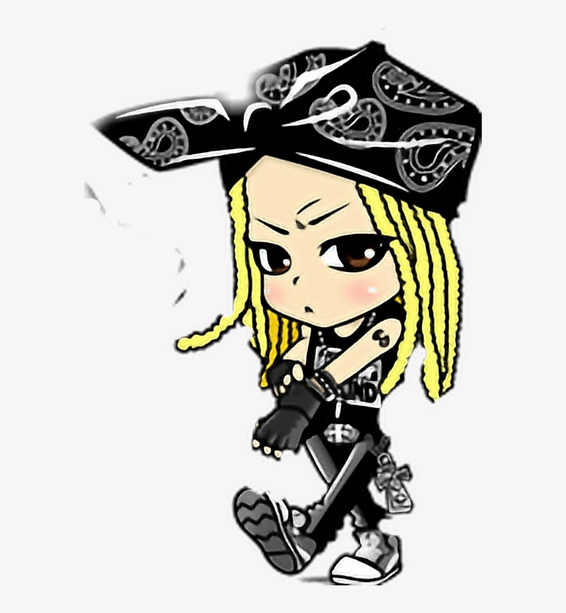 Gangster Girl - G Dragon Cartoon One Of A Kind, transparent png #1501665