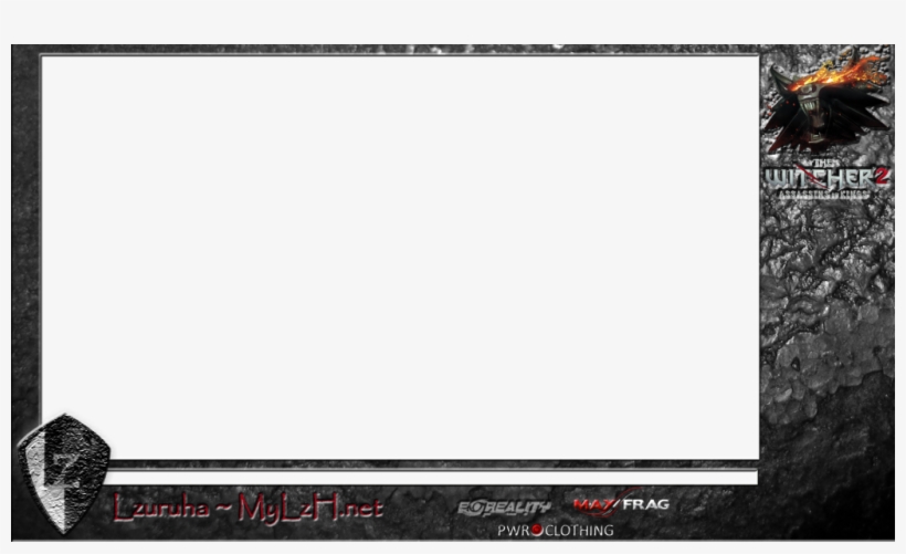 Comment - Twitch Overlay The Witcher, transparent png #1501817